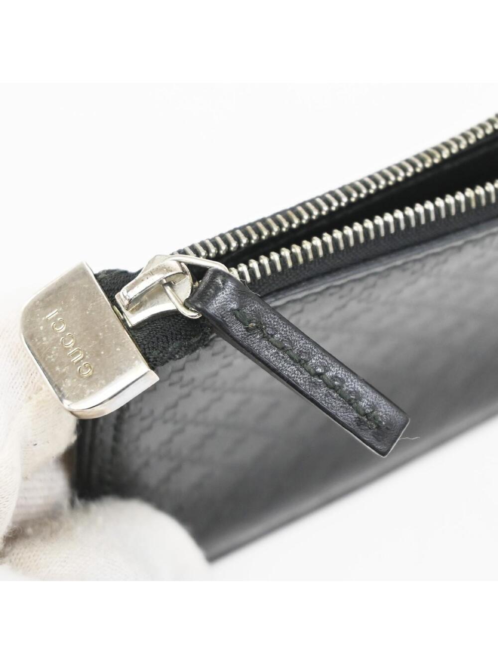 Gucci Logo Diamante Compact Coin Wallet #264506G10B - Picture 14 of 14